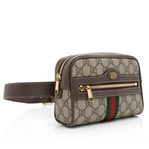 GUCCI GG SUPREME OPHIDIA BELT BAG